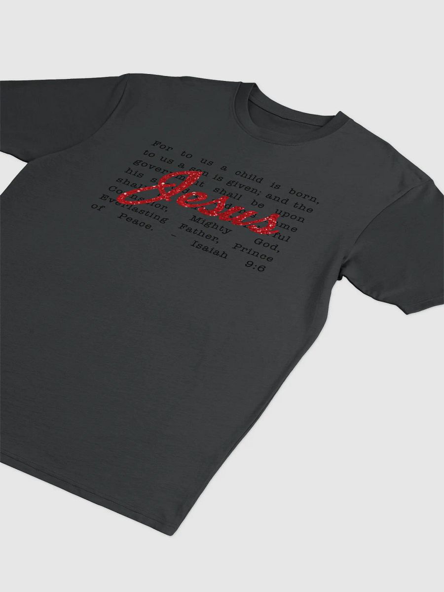 Glittering Jesus Cursive Tee product image (3)