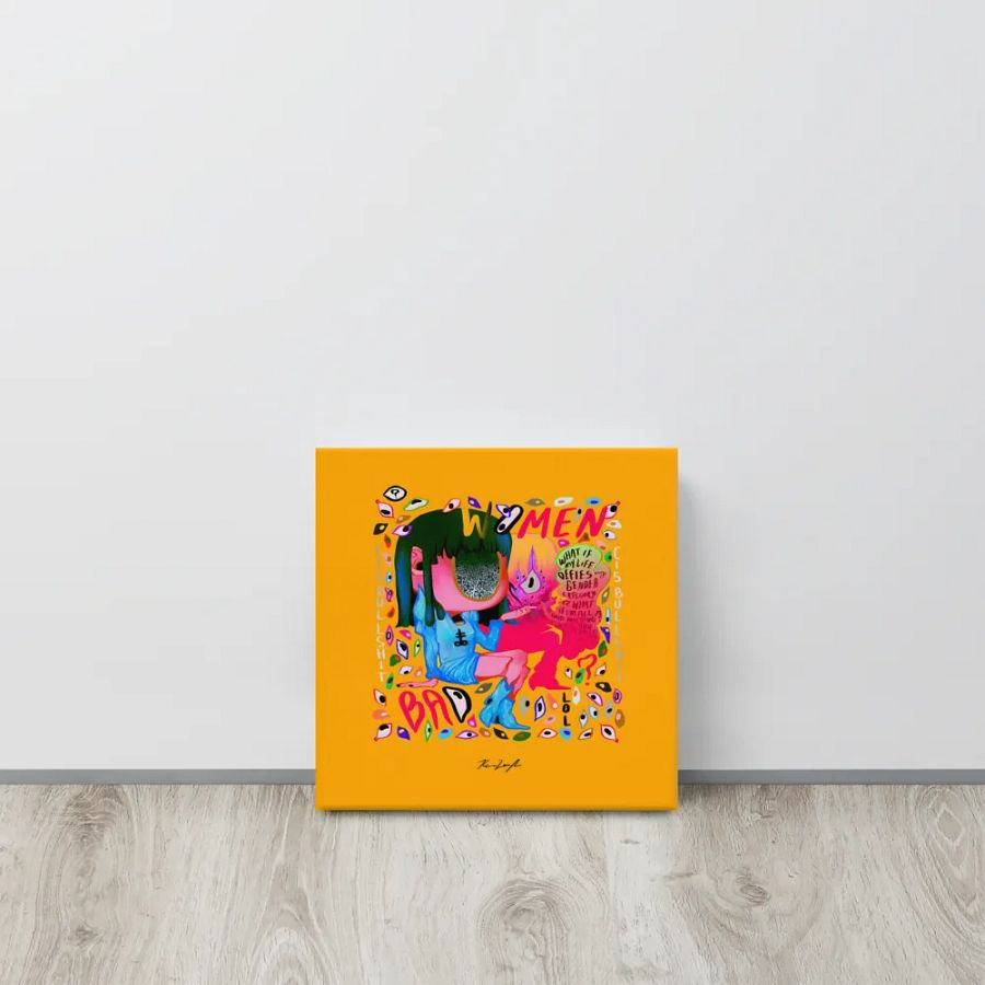 g e n d e r Square Canvas Print product image (6)