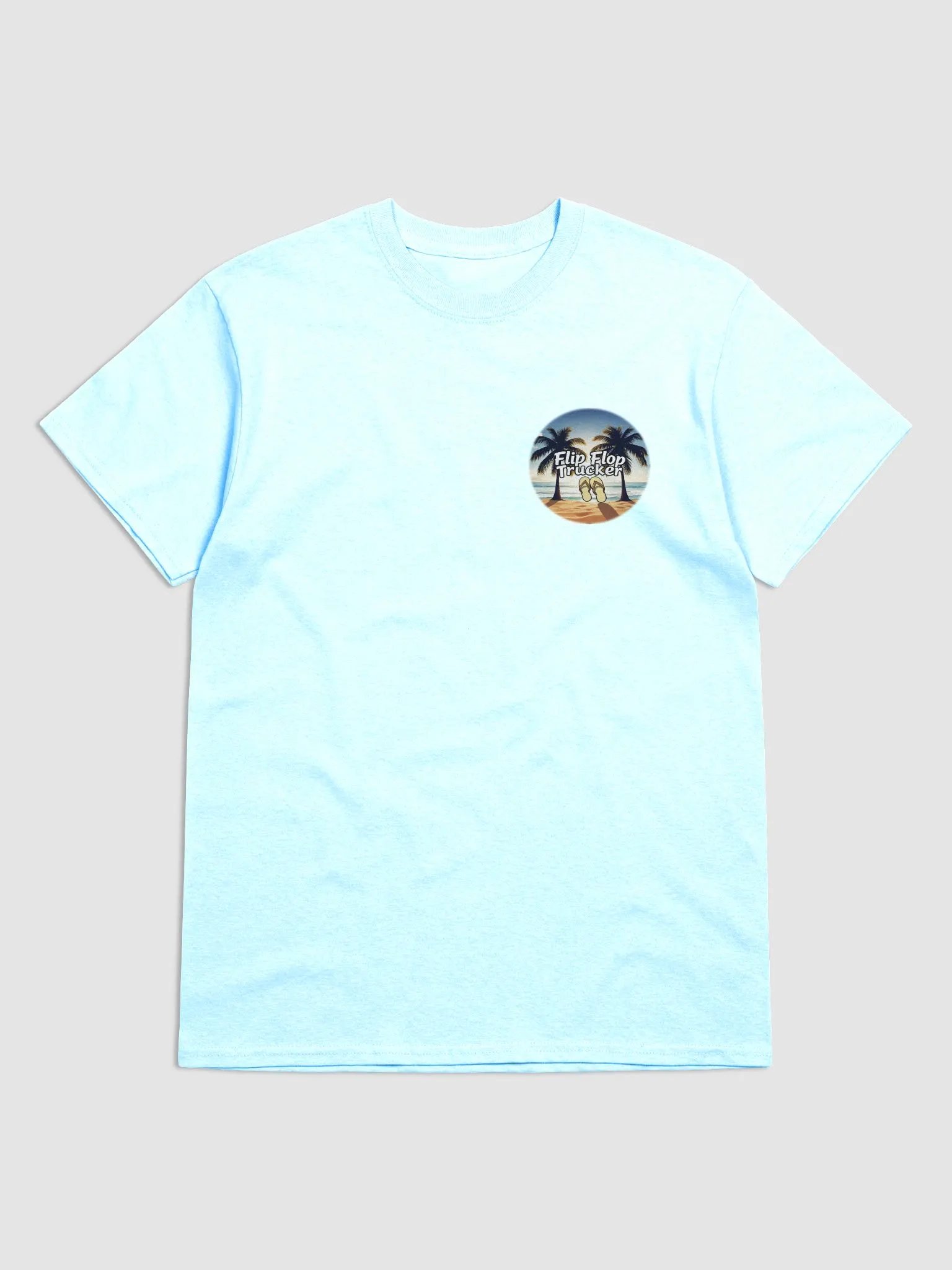 baby blue t-shirt product image (1)