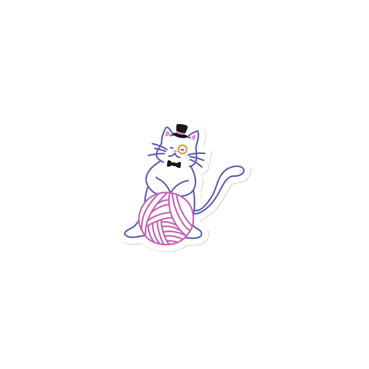 Dapper Cat Magnet product image (1)