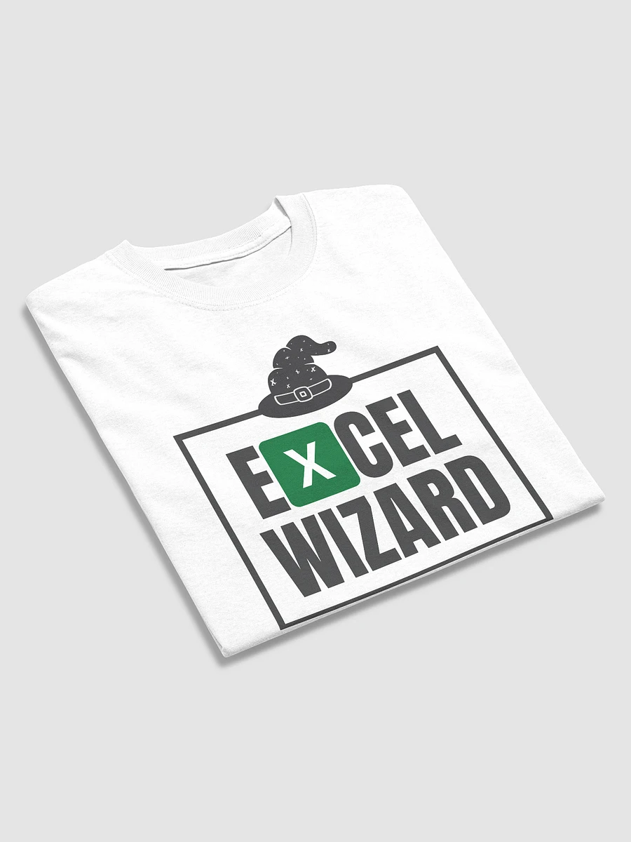 Excel Wizard - White T-shirt product image (3)