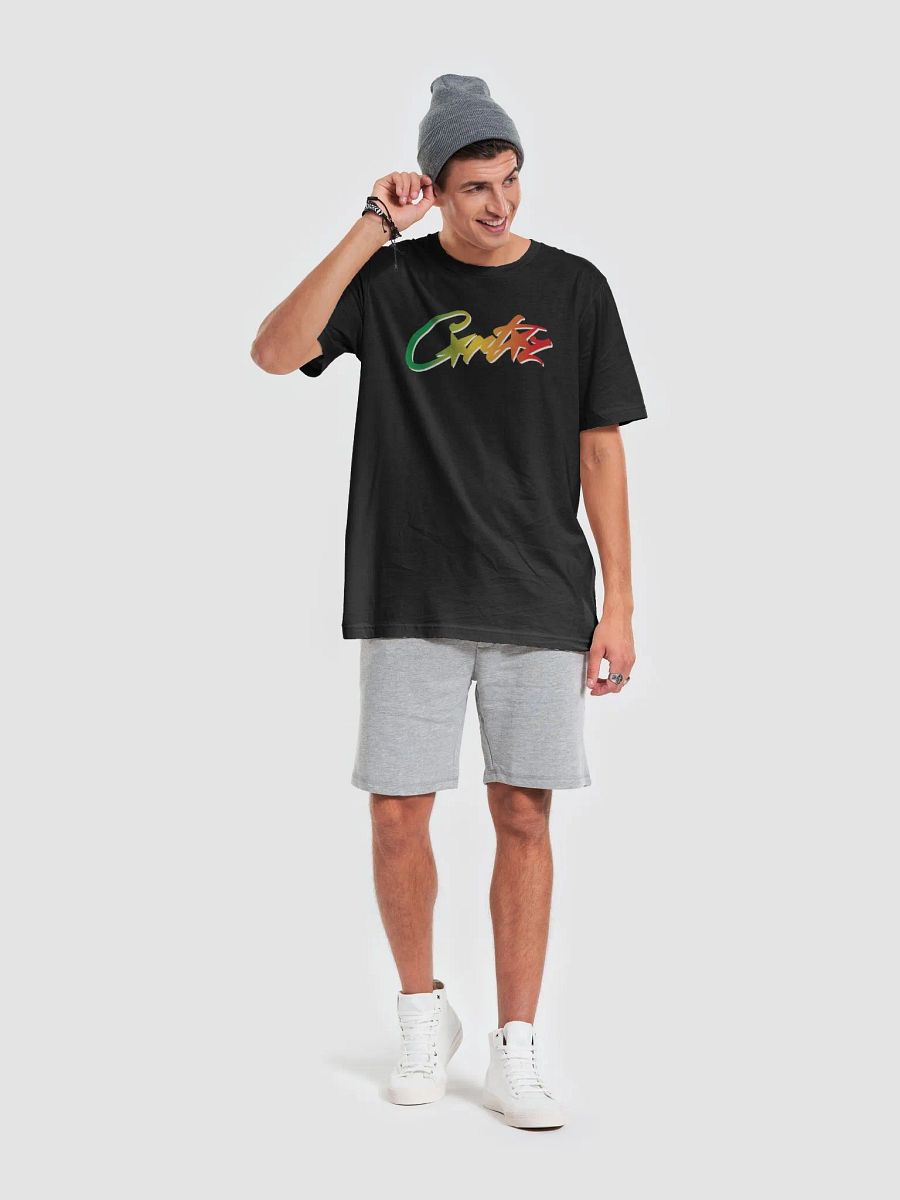 Corteiz Allstarz Gradient Carni T-shirt Black product image (3)