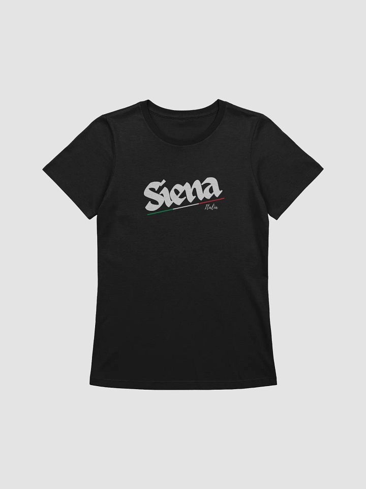 Siena Italia Script Women's Relaxed T-Shirt product image (1)