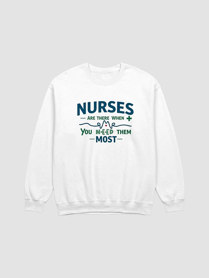 Heartfelt Nurses Crewneck Sweatshirt product image (1)