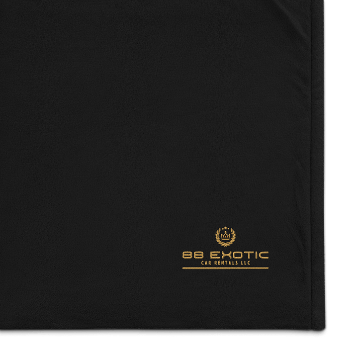 88 Exotic Signature Embroidered Logo Sherpa Blanket product image (1)