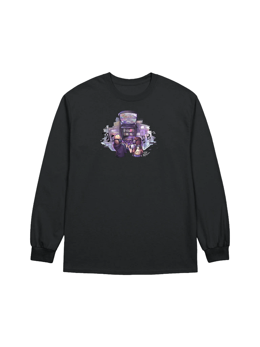 Ultra Cotton Long Sleeve Tee (Purple Dreams Design) product image (1)