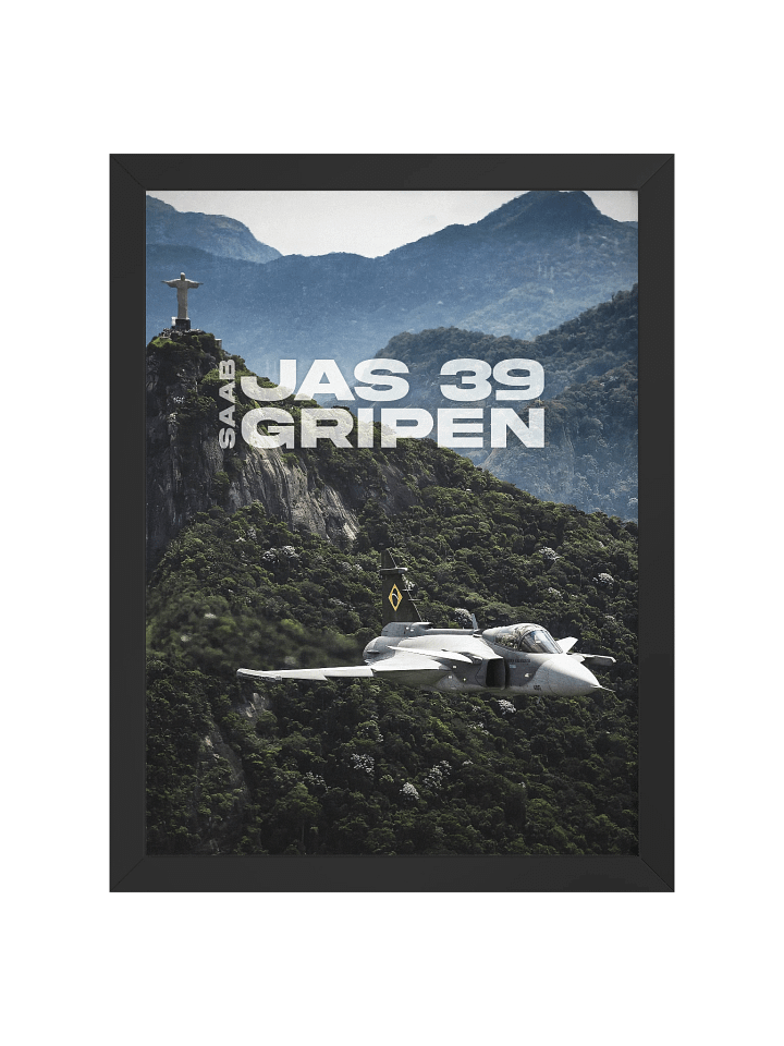 JAS 39 "Gripen" Framed Poster product image (1)