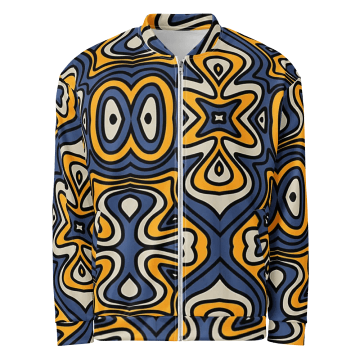 Psychedelic Swirls Bomber Jacket product image (1)