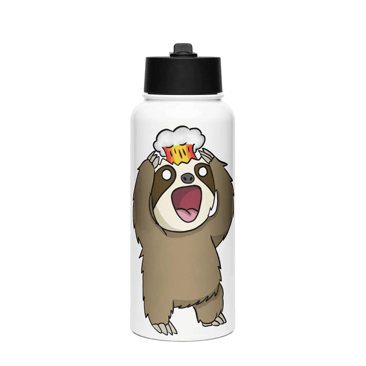 Stainless Steel Water bottle With Straw - Mind Blown product image (1)