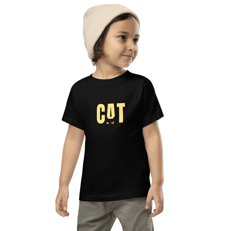 Peek-a-Boo Cat Eyes Toddler T-Shirt product image (7)