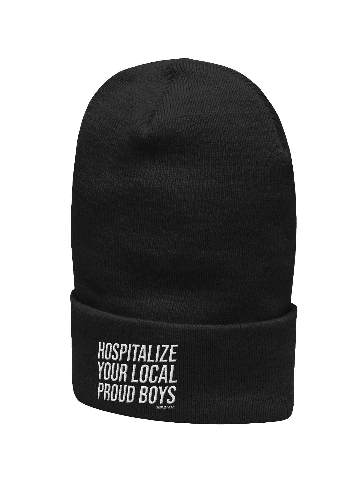 FUTILE DEVICE: HOSPITALIZE YOUR LOCAL PROUD BOYS (BEANIE) product image (7)