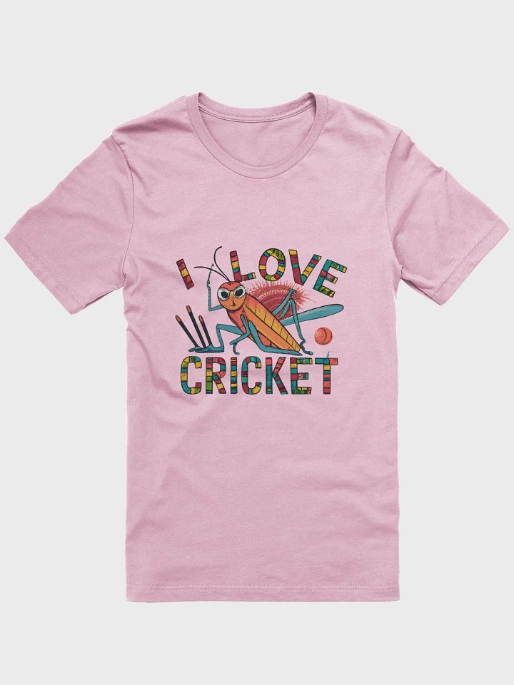 Fun I Love Cricket T-Shirt for Sports Lovers product image (92)