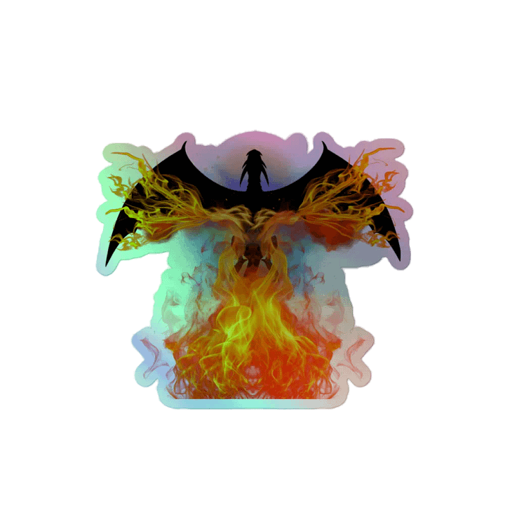 fire dragon sticker product image (2)