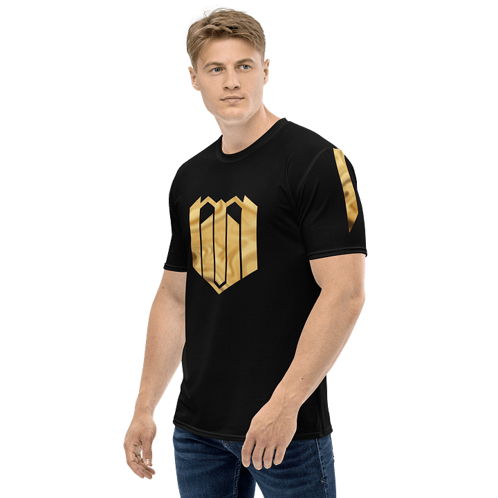 Mercurial Virus Gold Shimmer Strip Black T-Shirt product image (2)