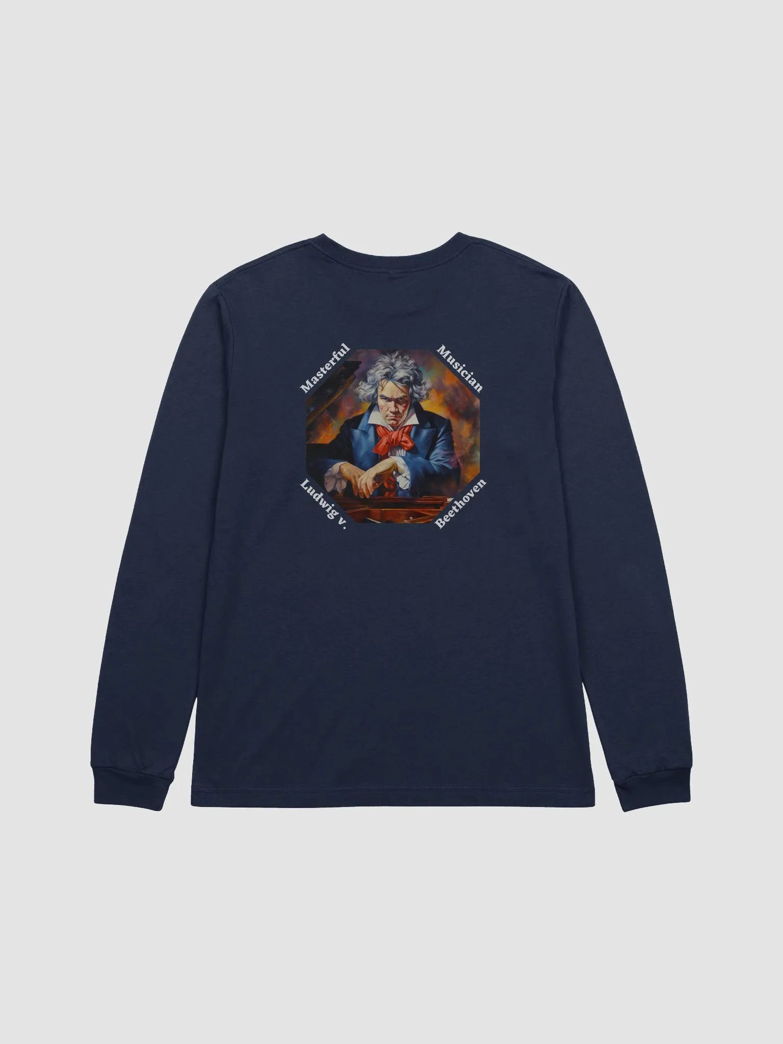 Ludwig van Beethoven - Masterful Musician | Longsleeve (Backprint) product image (14)