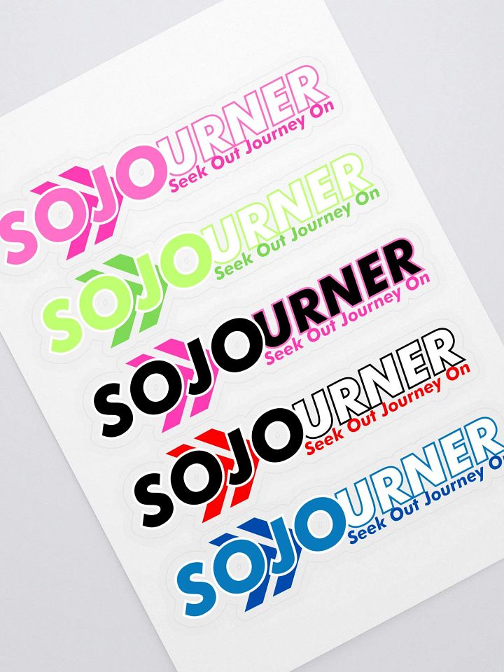 SOJO Active - Kiss Cut Stickers product image (1)
