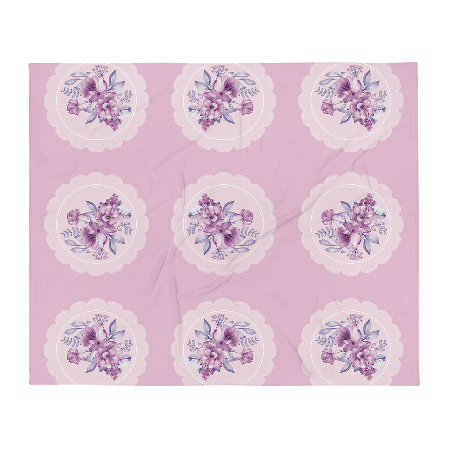 Pretty Flowers Magical Throw Cover product image (2)