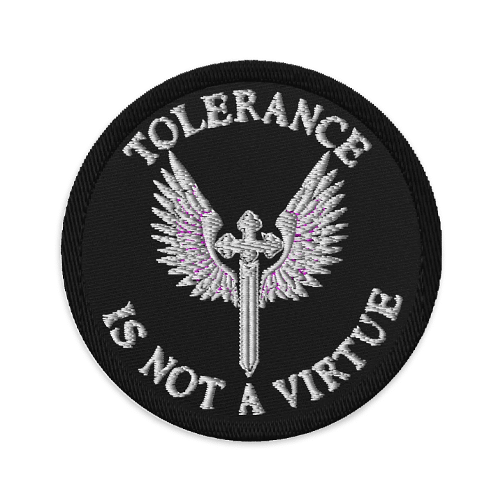 Tolerance is not a virtue patch product image (1)