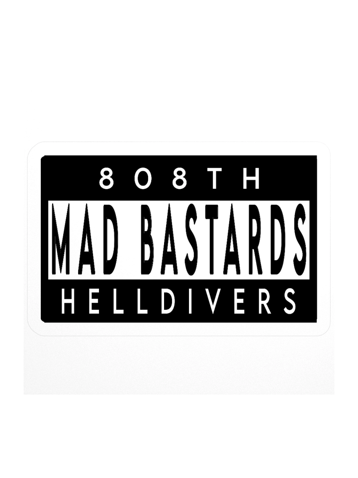 808th Mad Bastards Parental Advisory product image (1)