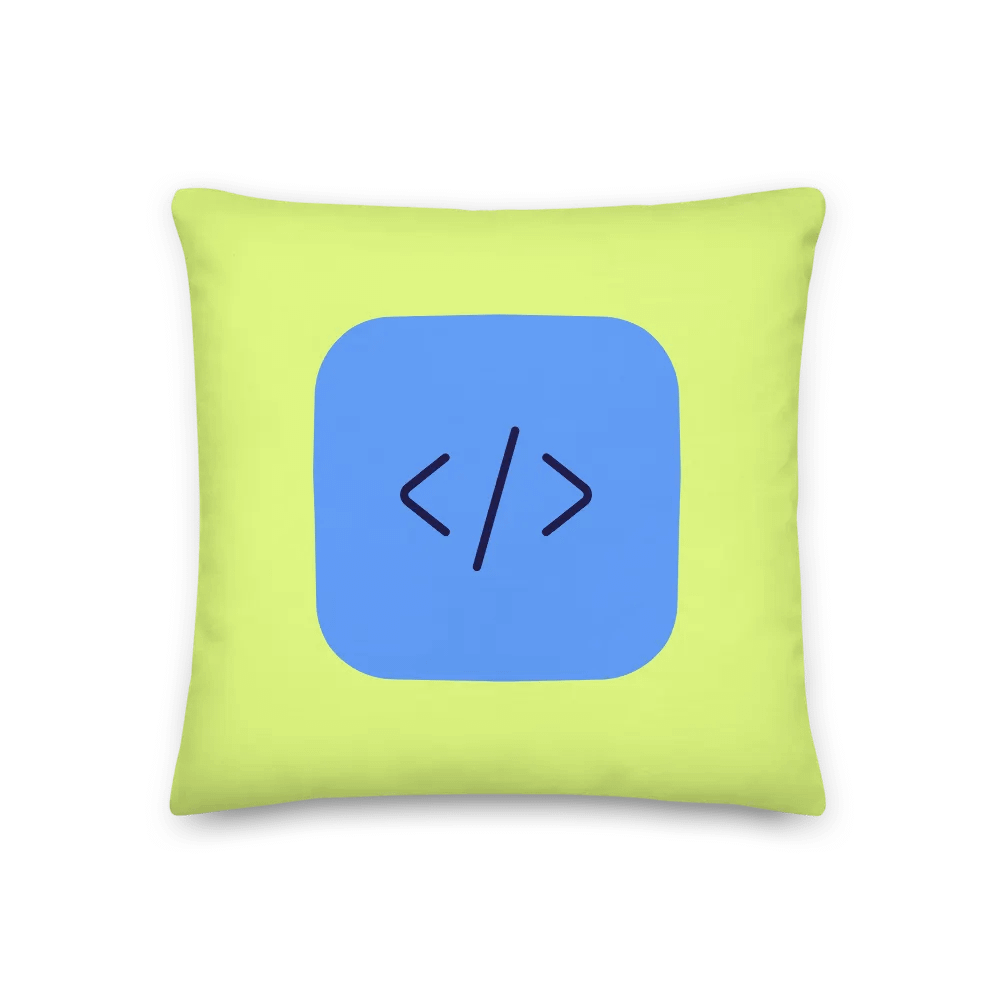 Design / Dev Icon Pillow product image (2)