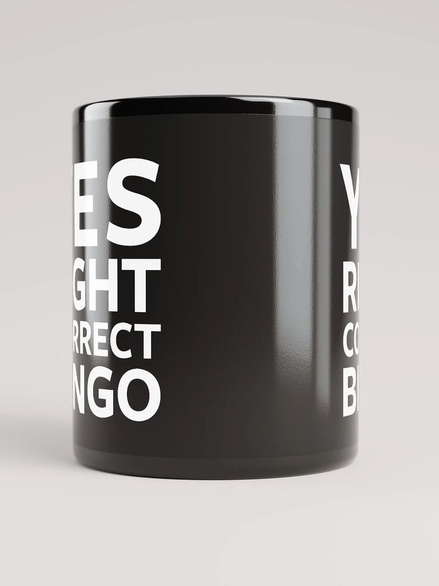 Yes Right Correct Bingo (Black) product image (6)