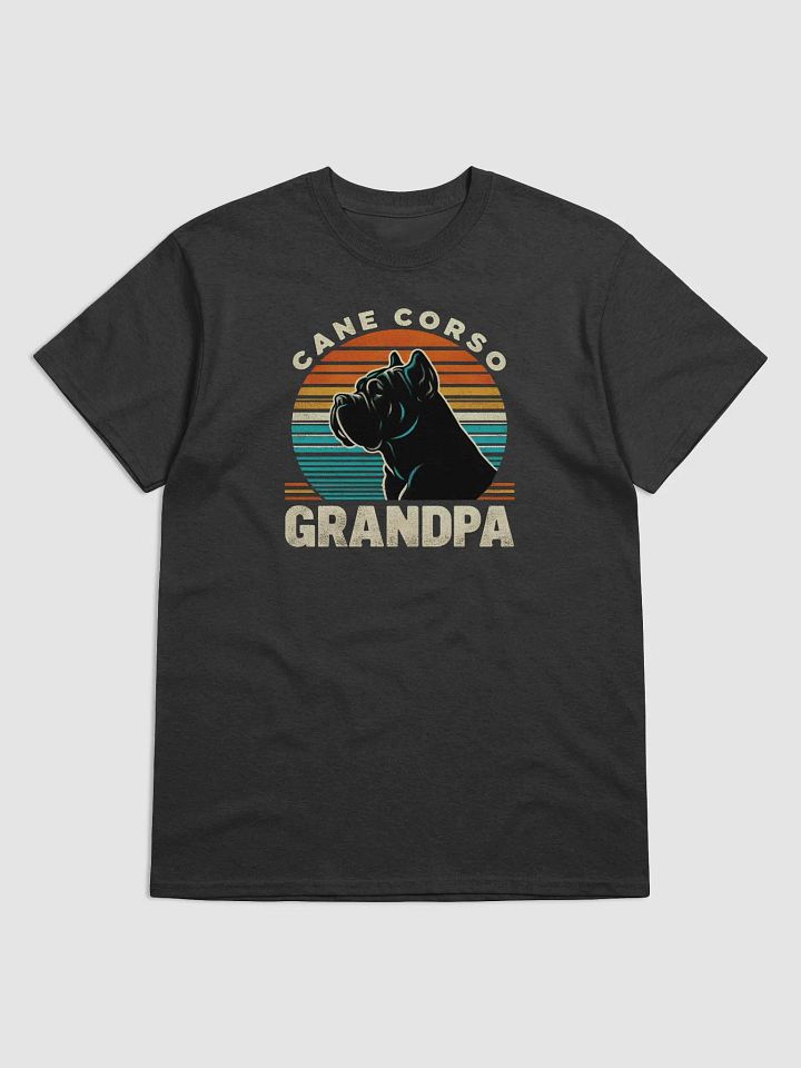 Cane Corso Grandpa Classic Retro T-Shirt product image (1)