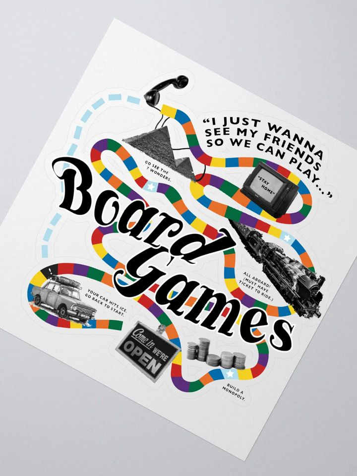 Board Games Sticker product image (2)