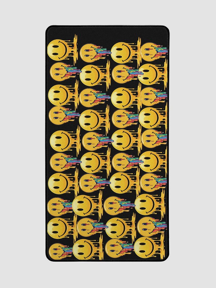Psychedelic Smiley Desk Mat product image (2)