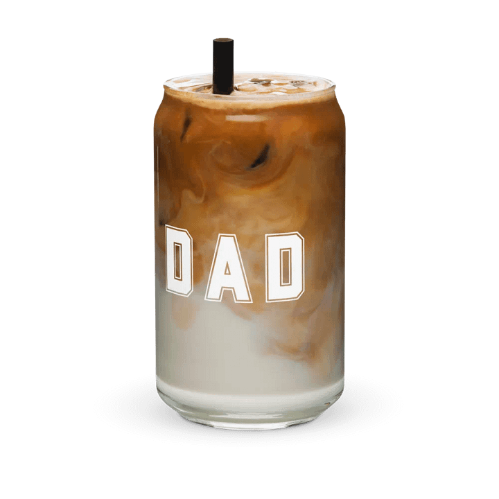RAD DAD Sip in Style: Can-Shaped Glass product image (2)