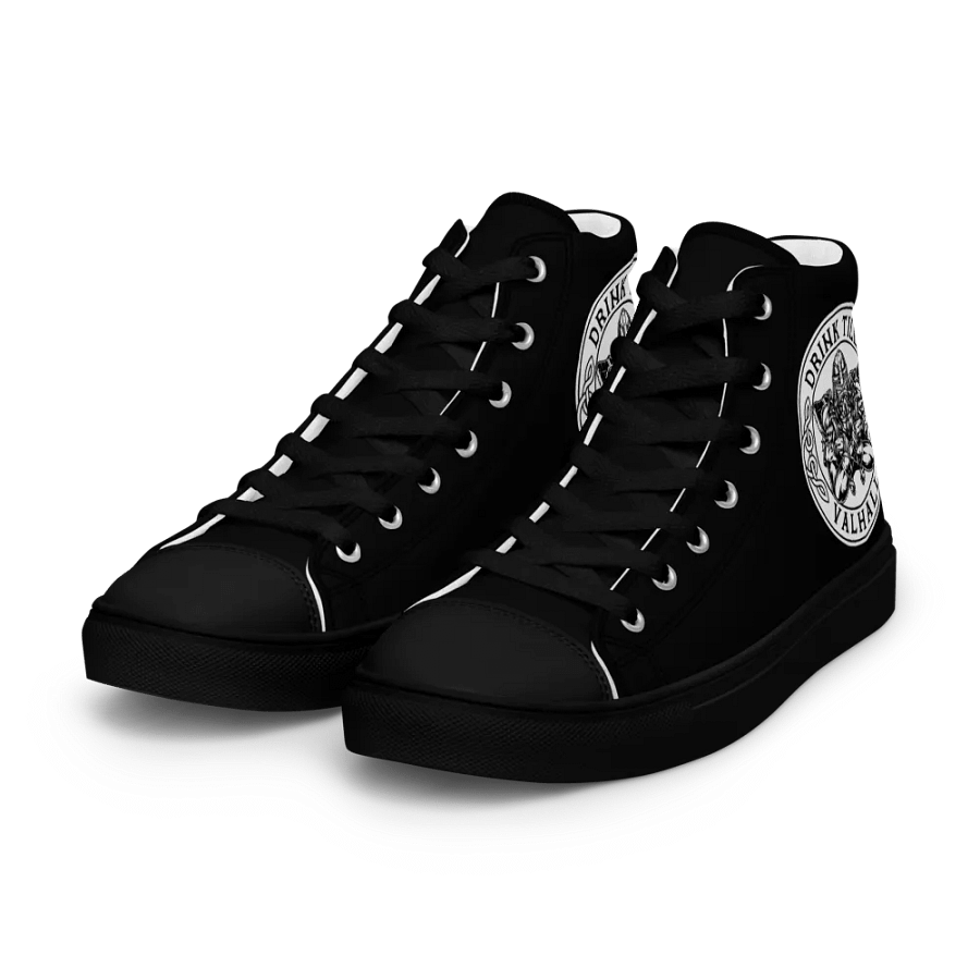 all black DTV hightops product image (7)