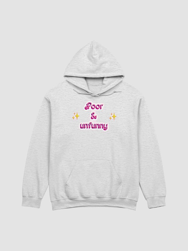 poor & unfunny Pastel Unisex Hoodie product image (1)