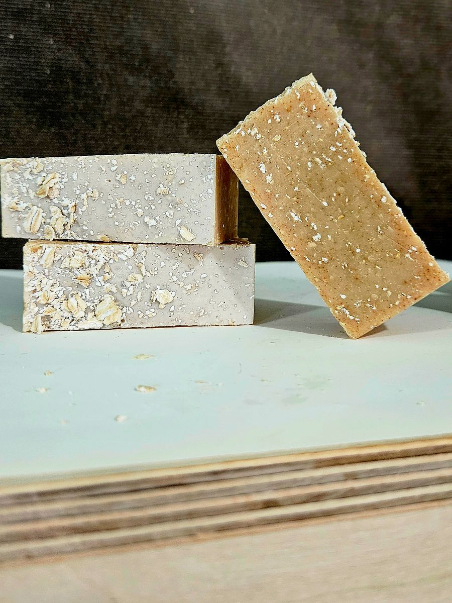 Tumeric Oatmeal Soap - Unscented product image (3)