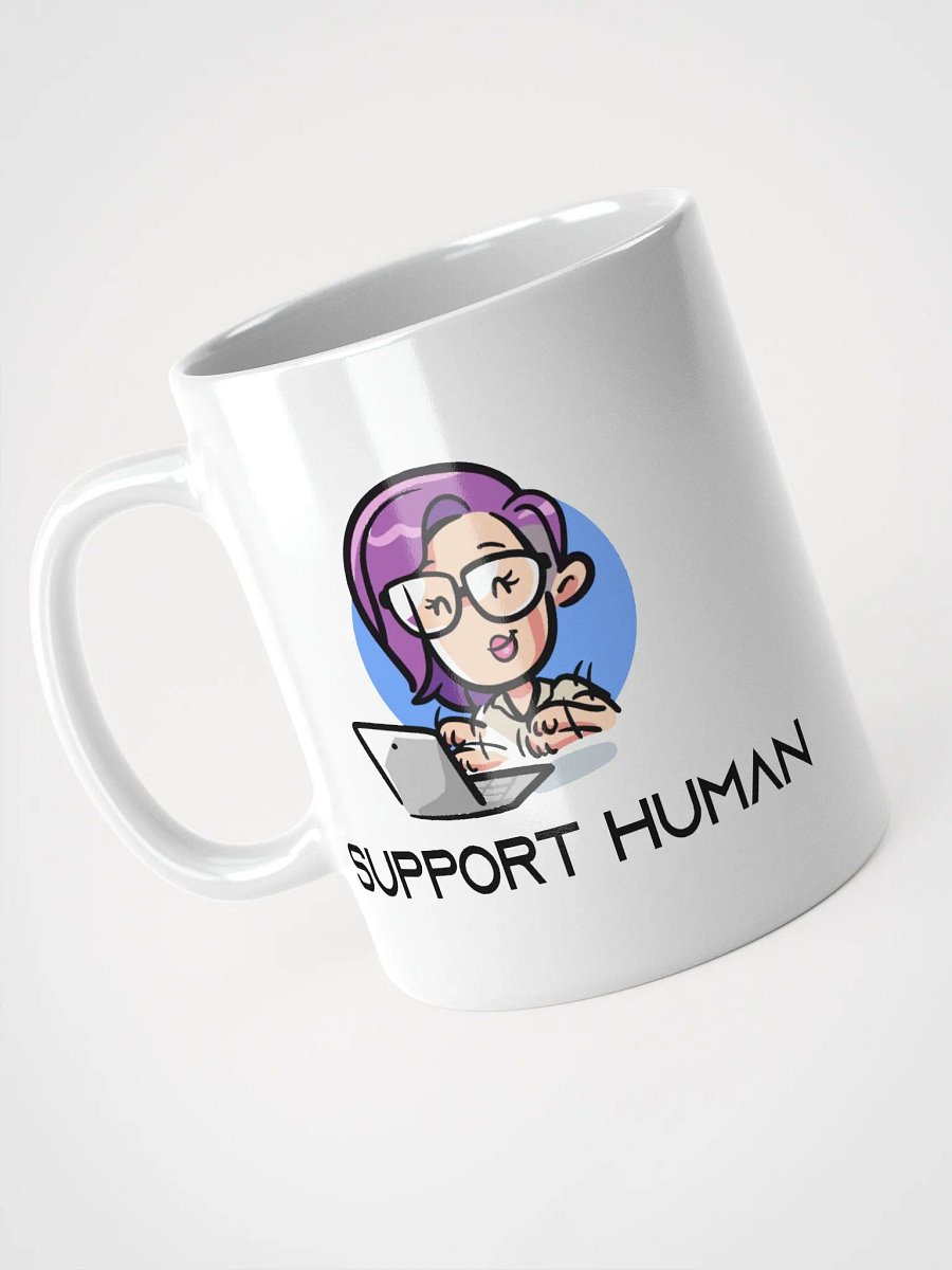 Support Human Coffee Mug (Lefties) product image (3)