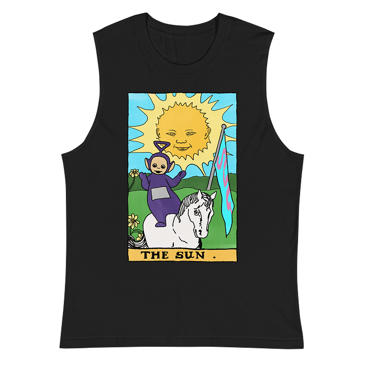 Teletubbies Sun Tarot Card Tank product image (2)