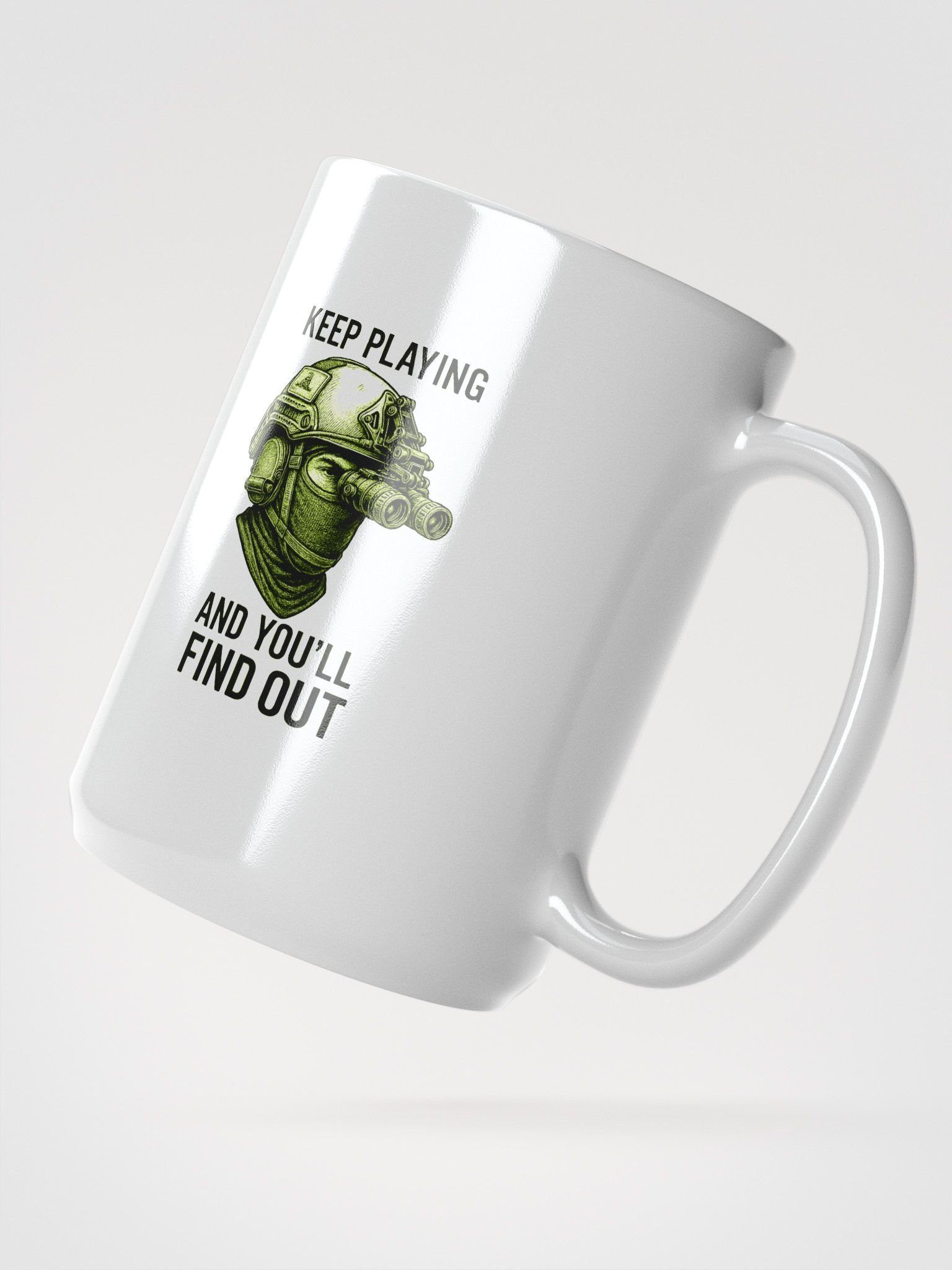 Keep playing mug product image (2)