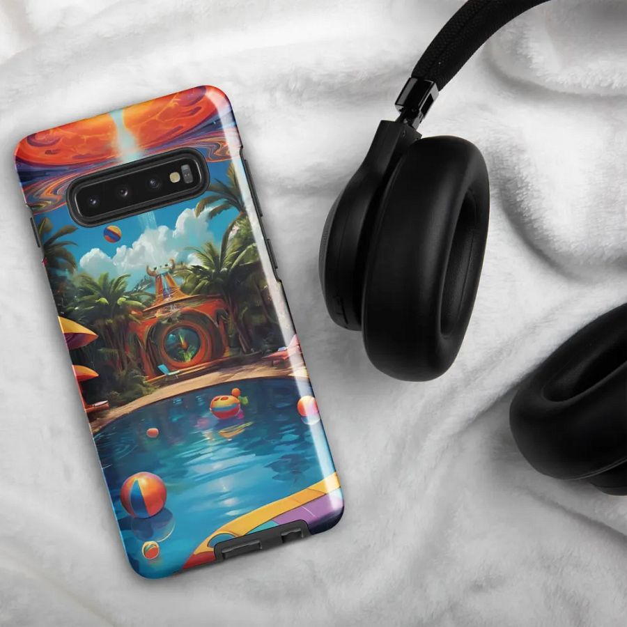 Psychedelic Pool Party Samsung Galaxy Case product image (50)