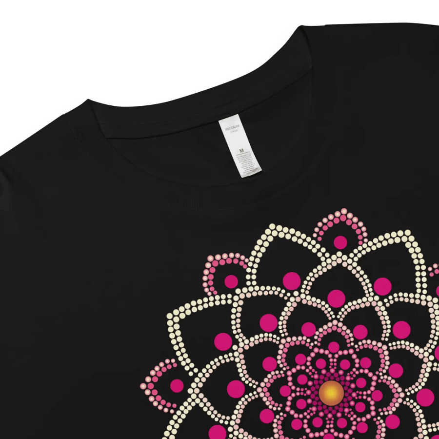 Simple Pink Mandala Crop Top product image (4)