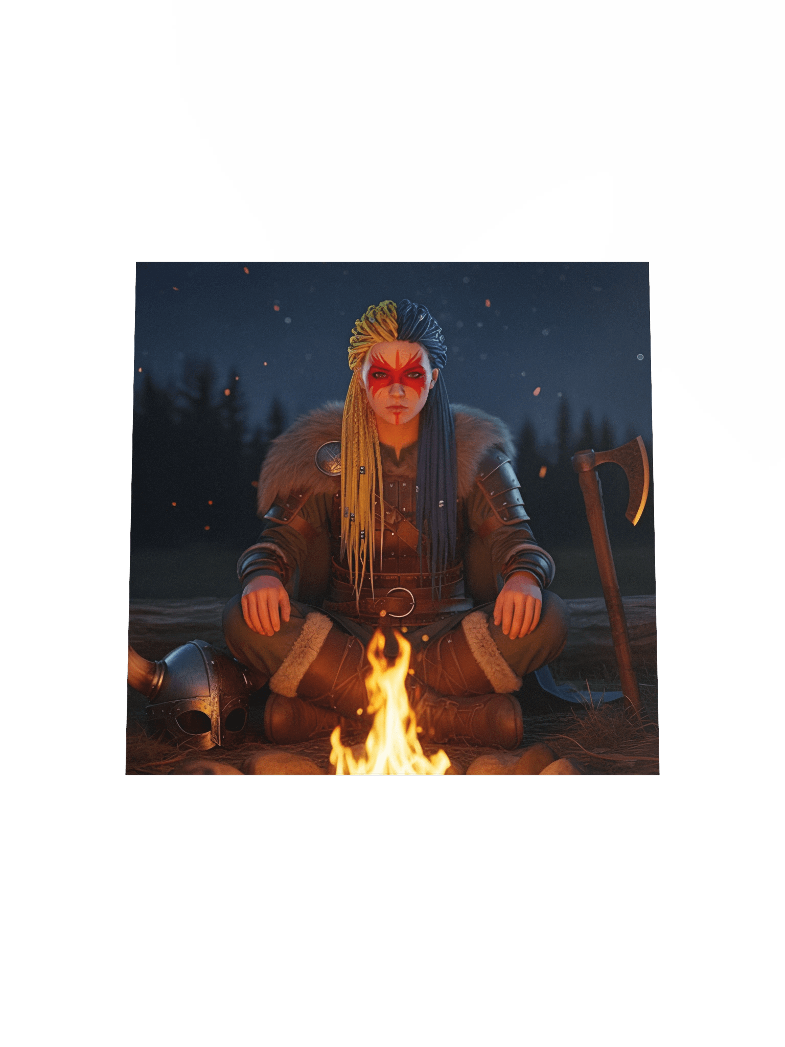 CAMP FIRE POSTER product image (8)