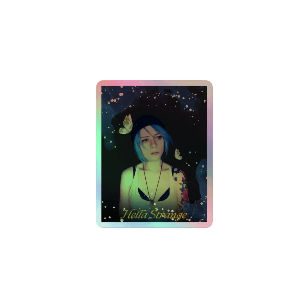 Hella Flutter Firefly holo sticker product image (1)