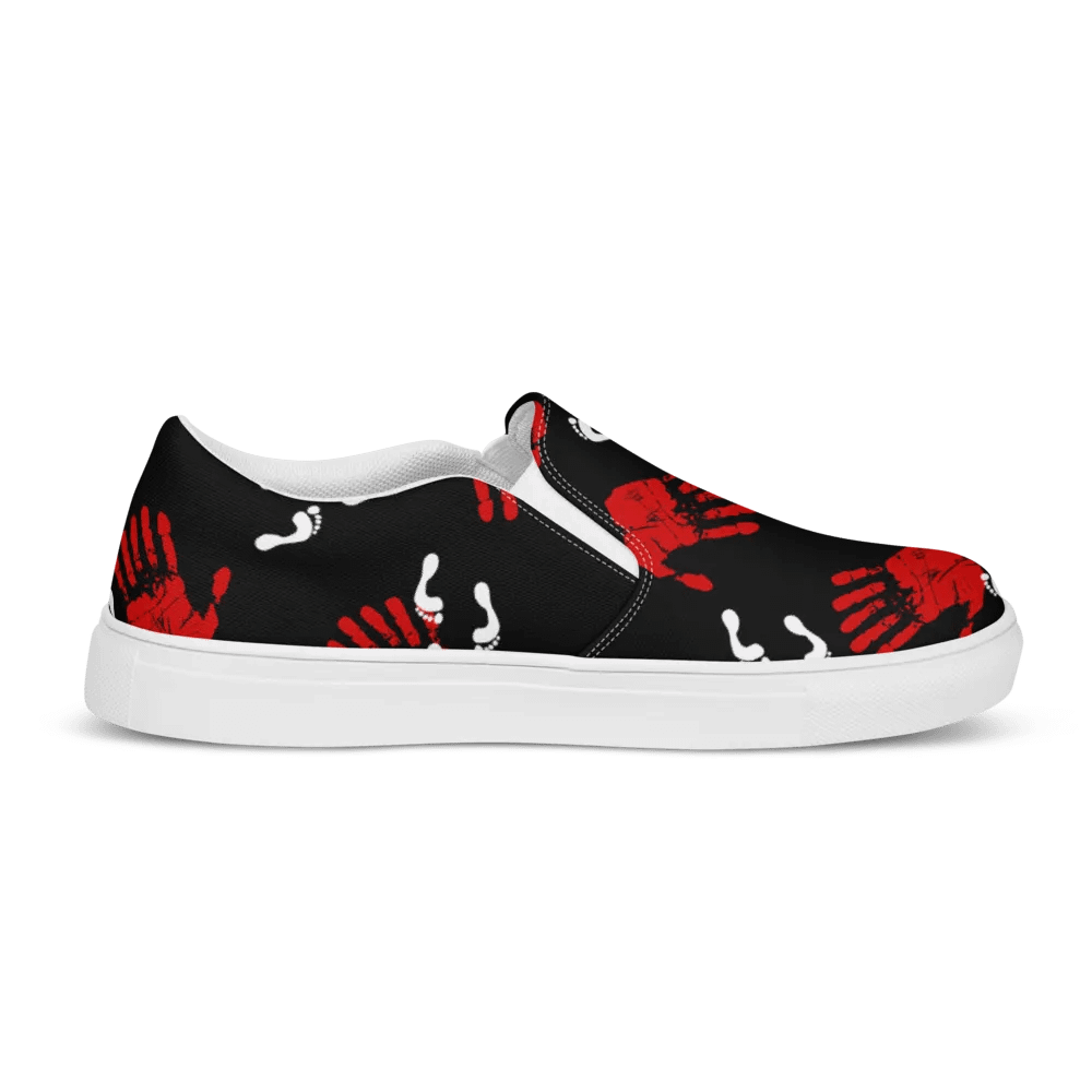 mens ghost print slip on product image (5)