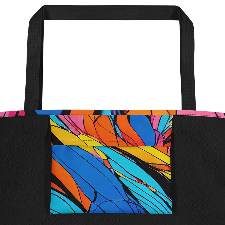Vibrant Swirls All-Over Tote Bag product image (2)