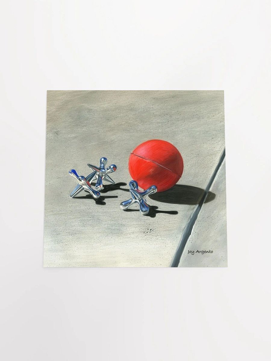 Ball and Jacks Print product image (11)