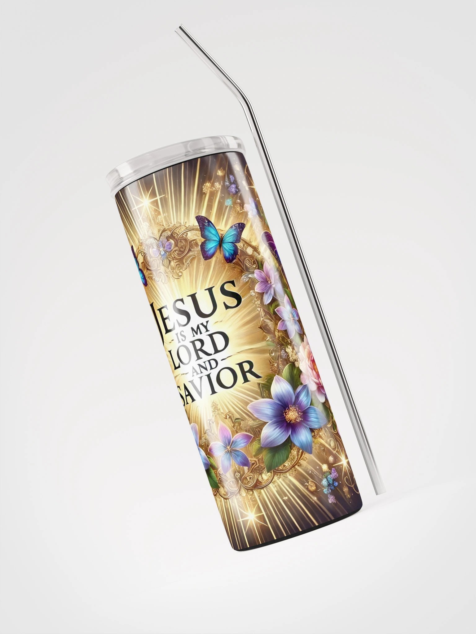 Lift Me Up Lord Jesus Is My Lord and Saviour 20 Oz Tumbler product image (3)
