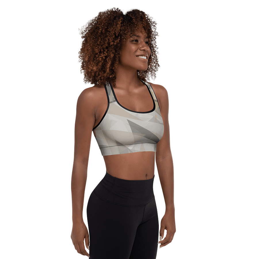 Geometric Fusion Padded Sports Bra product image (6)