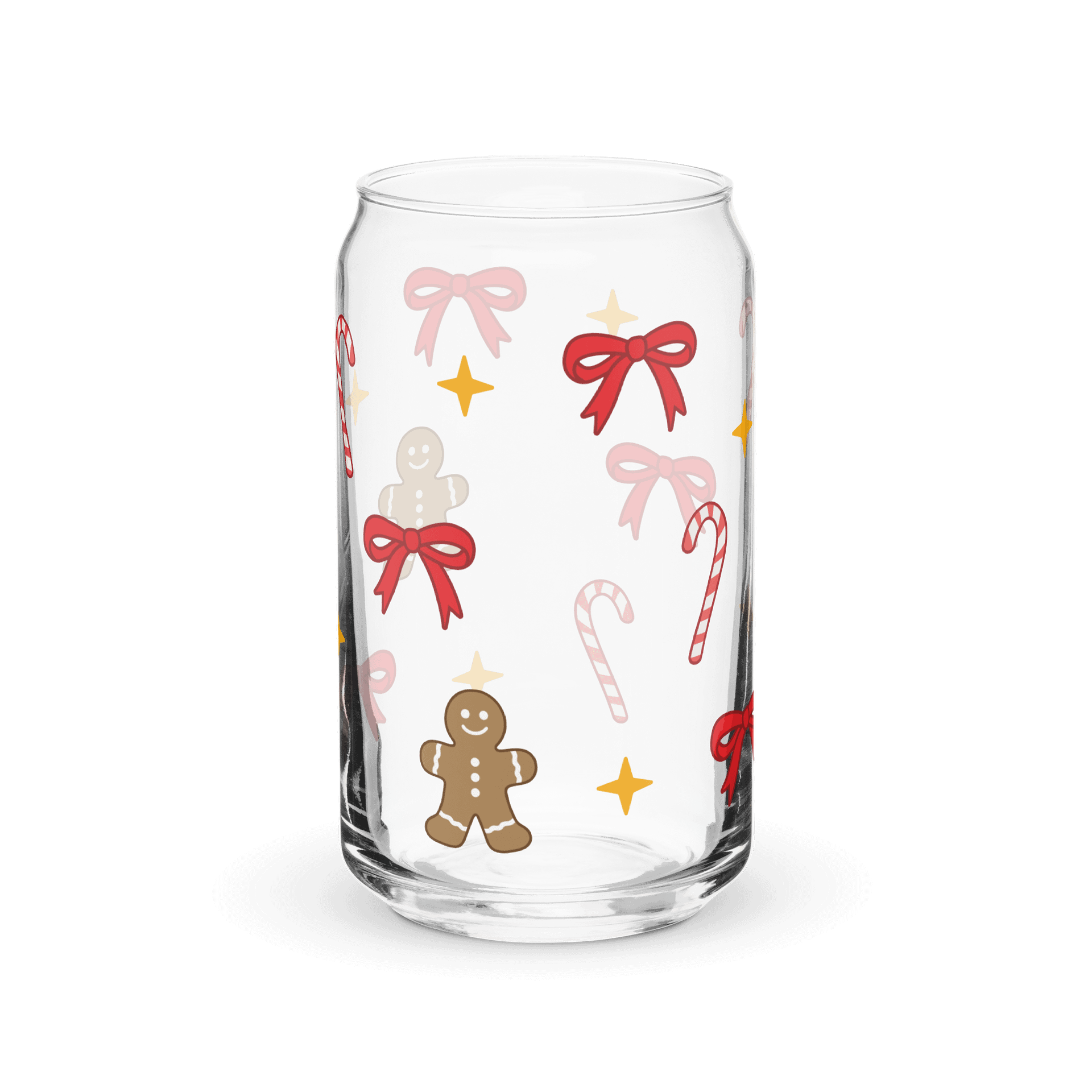 candy canes n gingerbreads glass cup product image (4)