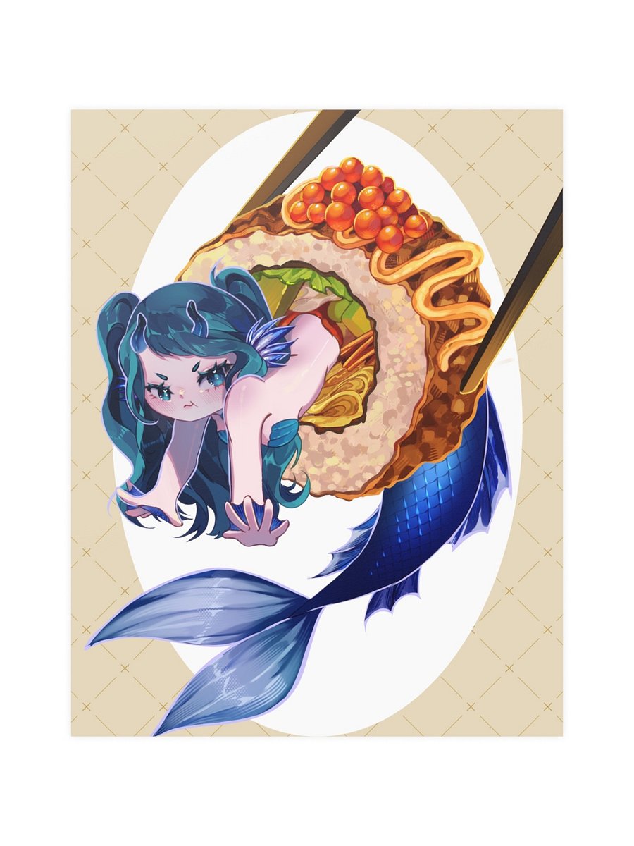 Sushi Slug Print product image (3)