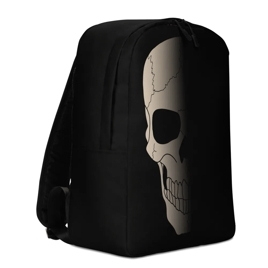 Faded skull backpack product image (3)