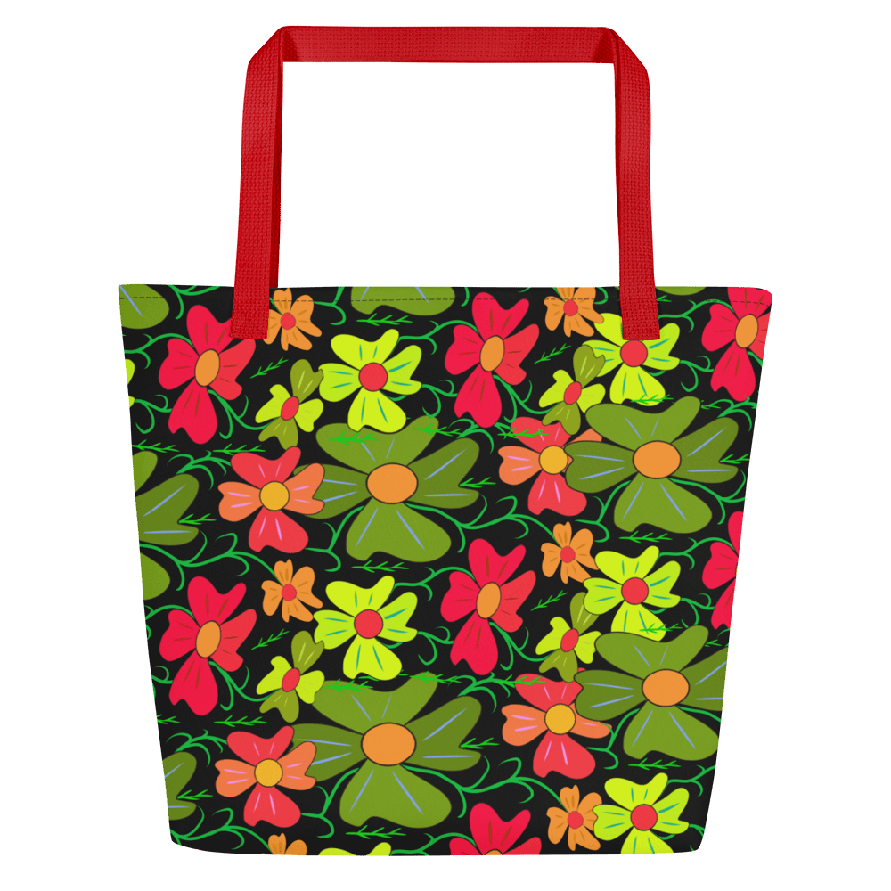 Vibrant Floral Fiesta Tote product image (3)