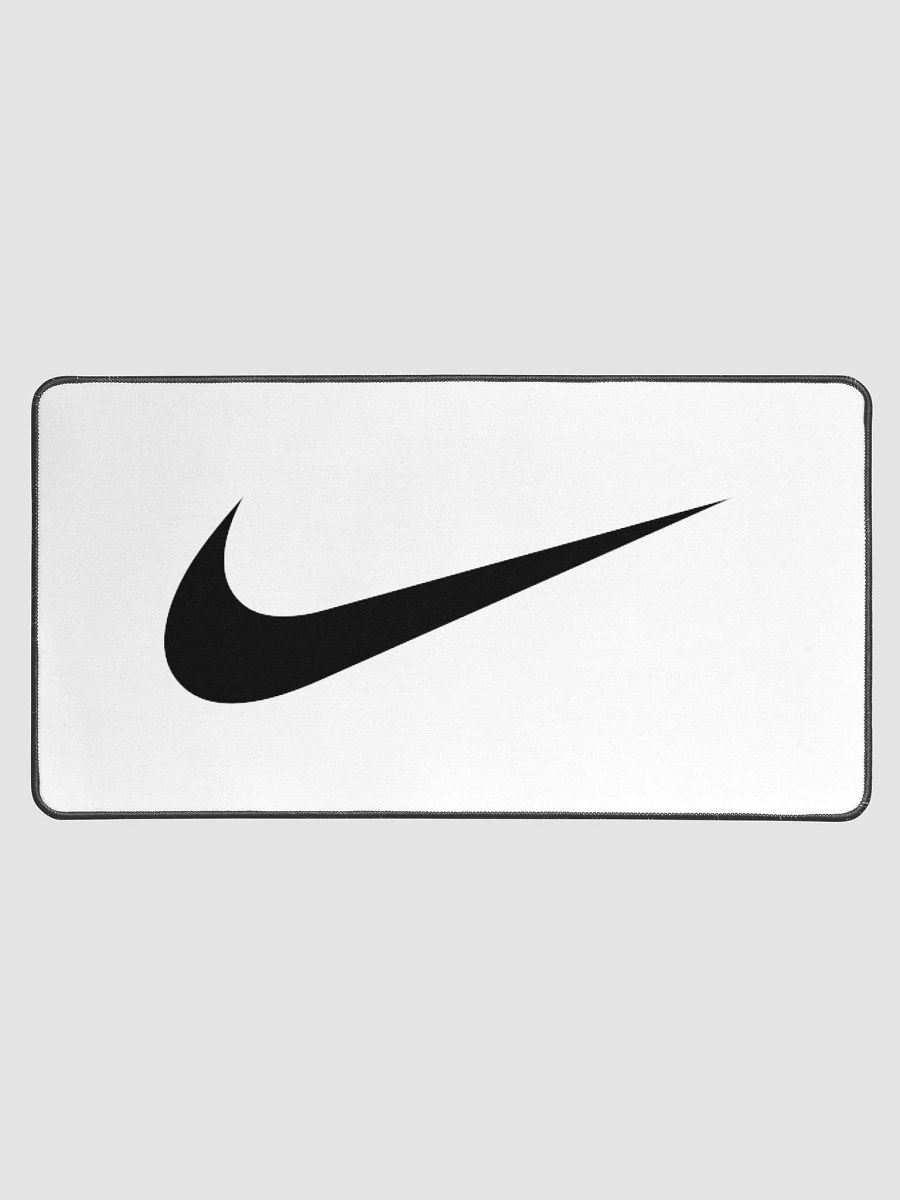 Swoosh Black Desk Mat product image (1)