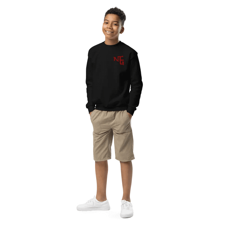 NTG Crimson Kids Unisex Crewneck Sweater product image (1)